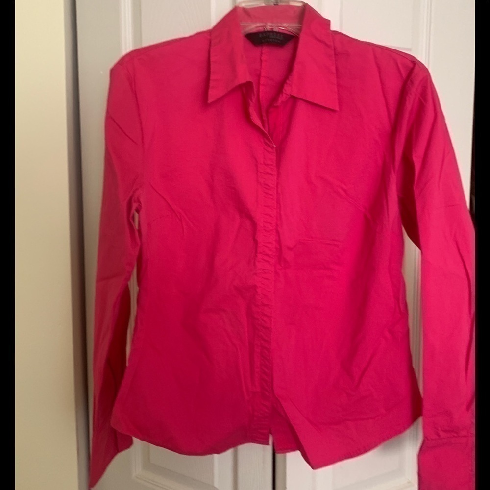 Express pink stretch blouse size 13/14